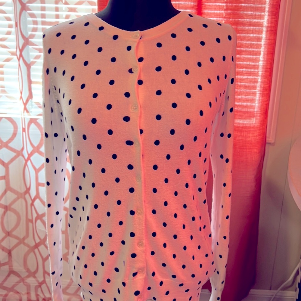 George Long Sleeve Jewel Button Cardigan